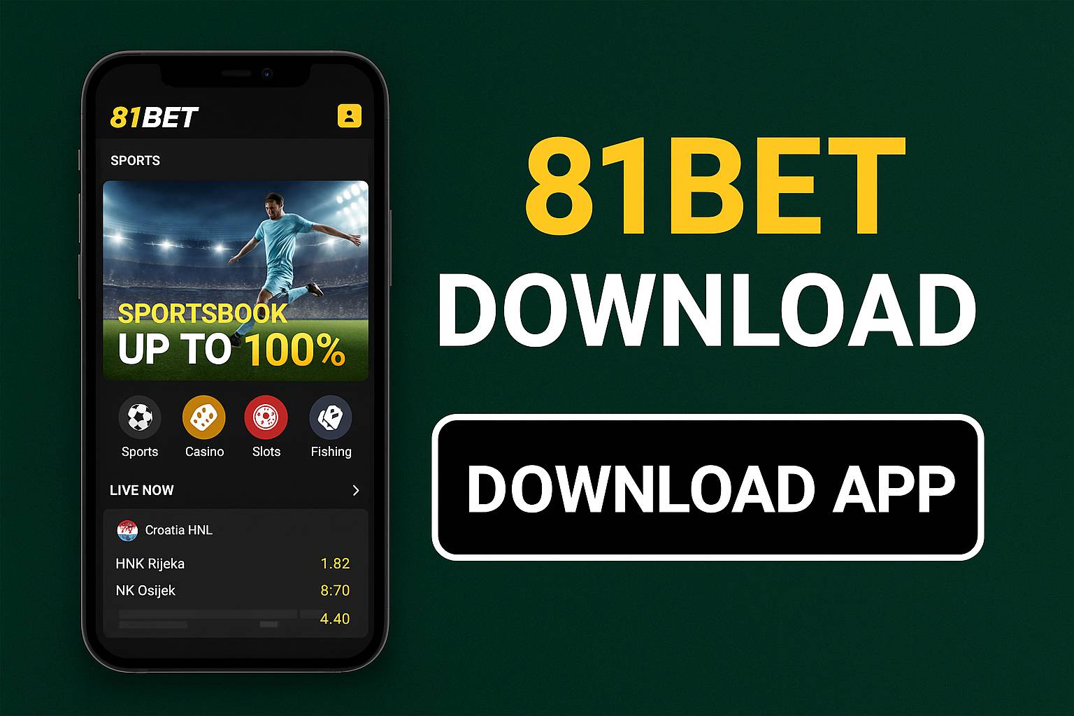 Baixar o 81BETCassino App