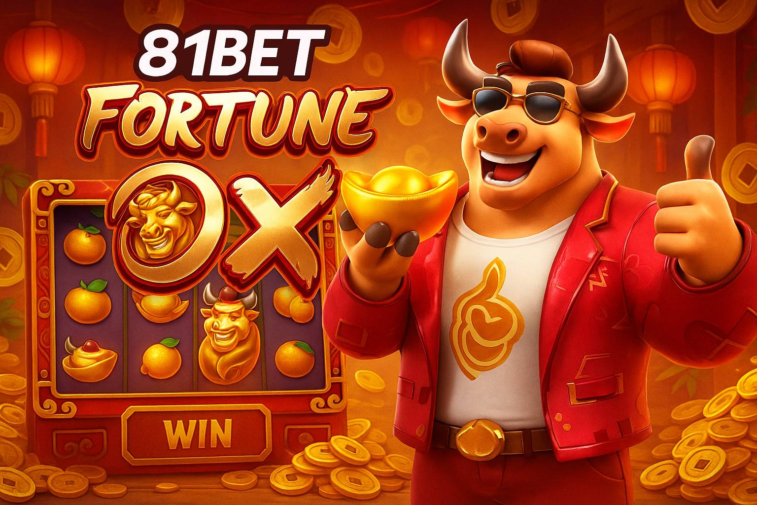 Fortune Ox no 81BET- Aposte Agora e Reivindique Seus Ganhos