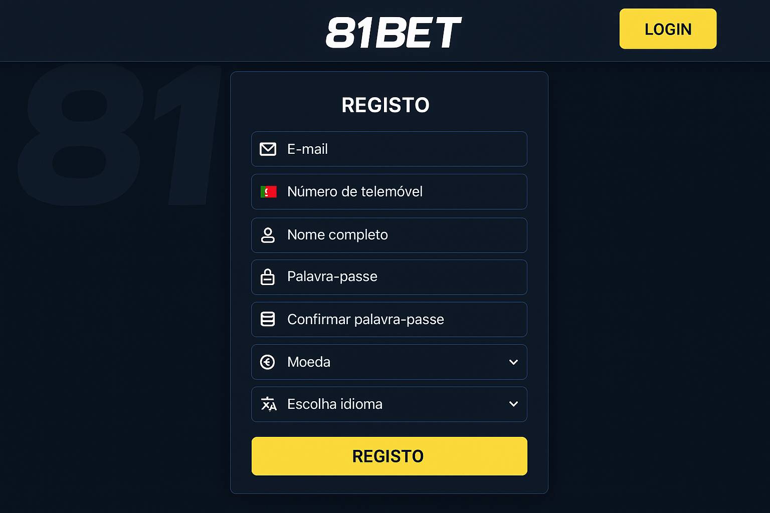 Não Perca tempo, o rRgistro na site 81BET