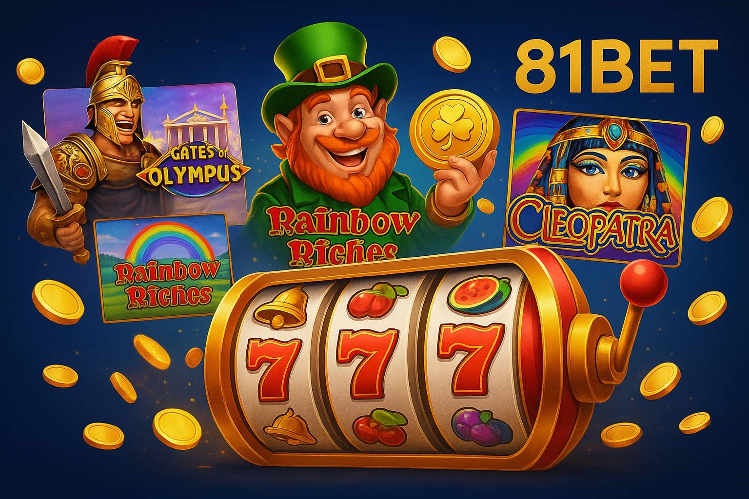 Explore o mundo das slot machines no 81BETCasino